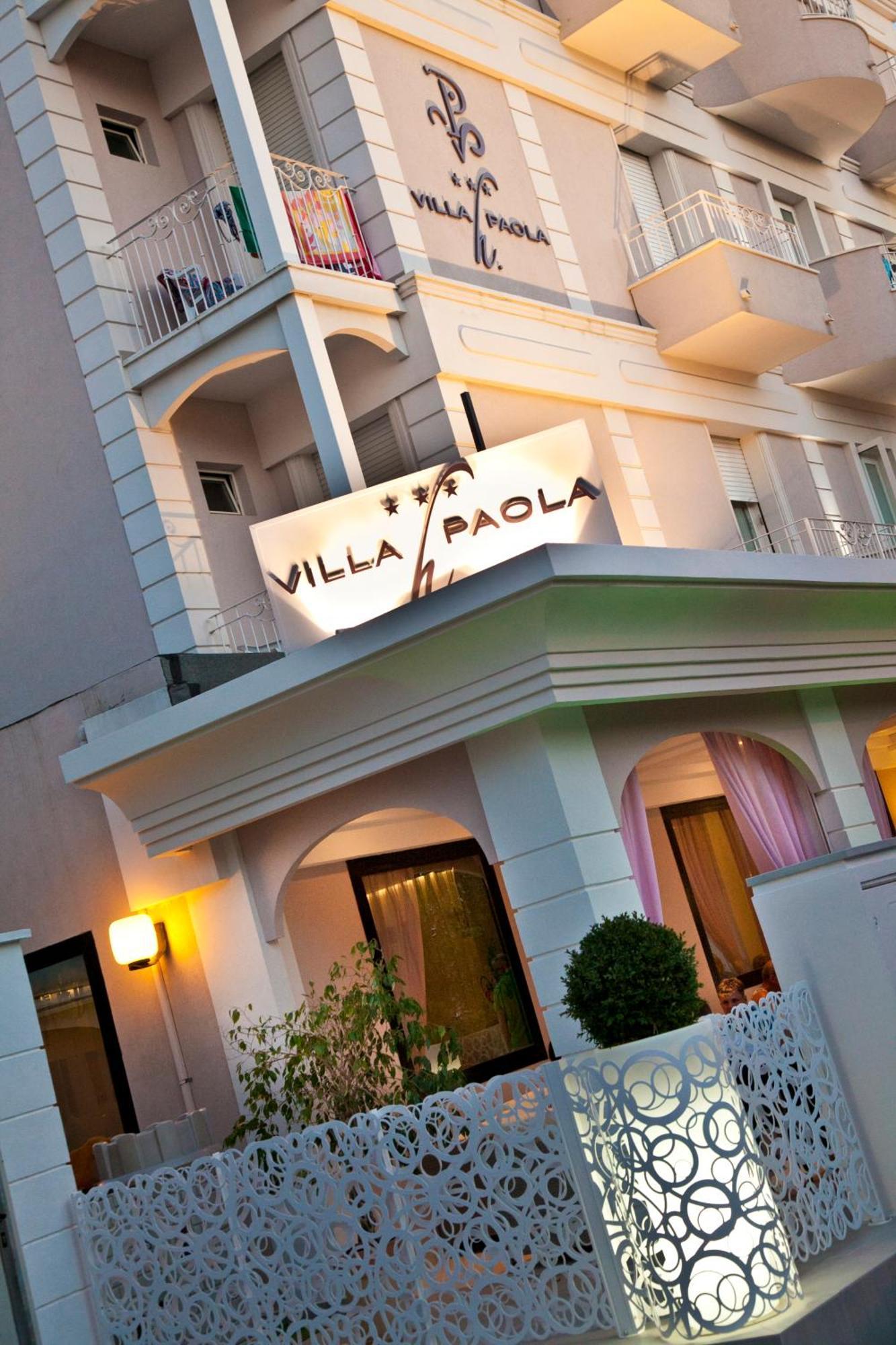 Hotel Villa Paola Rimini Exterior photo
